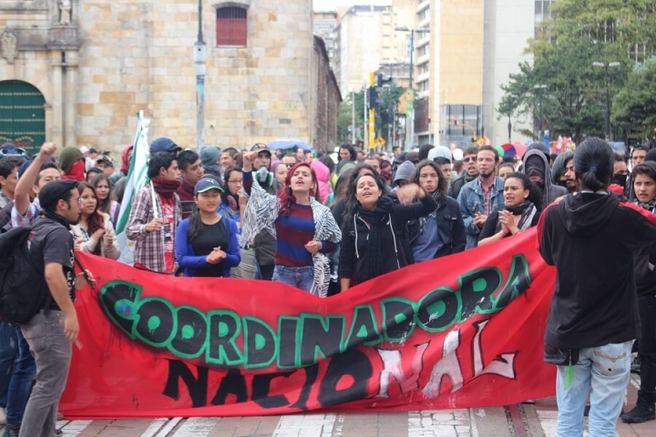 As&iacute; se vivi&oacute; la marcha por el D&iacute;a Internacional del Trabajo en Bogot&aacute;