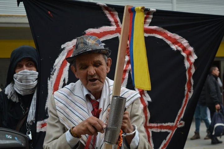 As&iacute; se vivi&oacute; la marcha por el D&iacute;a Internacional del Trabajo en Bogot&aacute;