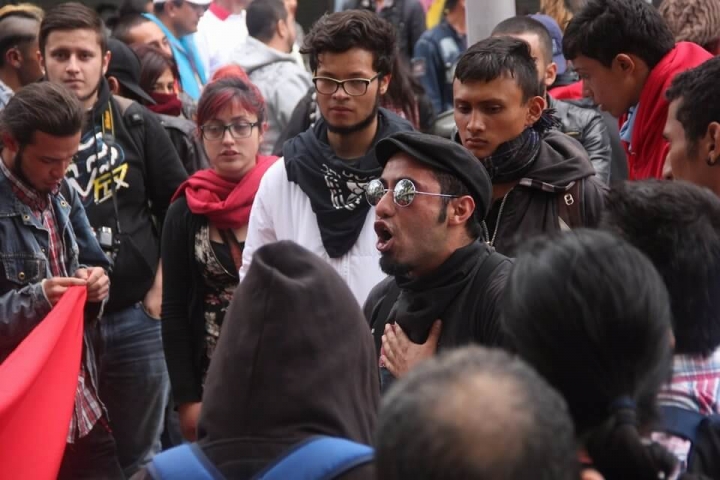 As&iacute; se vivi&oacute; la marcha por el D&iacute;a Internacional del Trabajo en Bogot&aacute;
