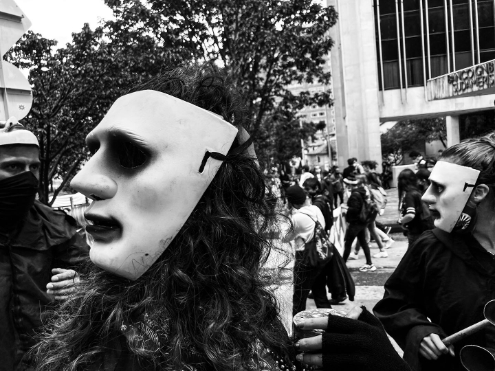 Paro Nacional 5M en Bogot&aacute;