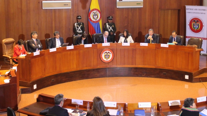 Audiencia de la Corte Constitucional sobre la libertad de expresi&oacute;n y opini&oacute;n en redes sociales.