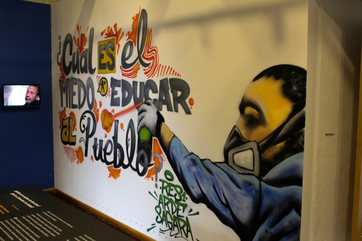 El grafiti y el muralismo es la nueva y m&aacute;s importante apuesta art&iacute;stica en &iexcl;Alza la voz!