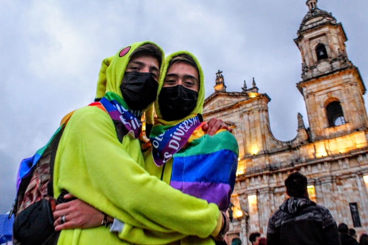 Im&aacute;genes de la marcha del orgullo LGBTIQA+ en Bogot&aacute;