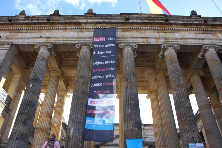 Aldeas Infantiles se toma el Congreso de la Rep&uacute;blica