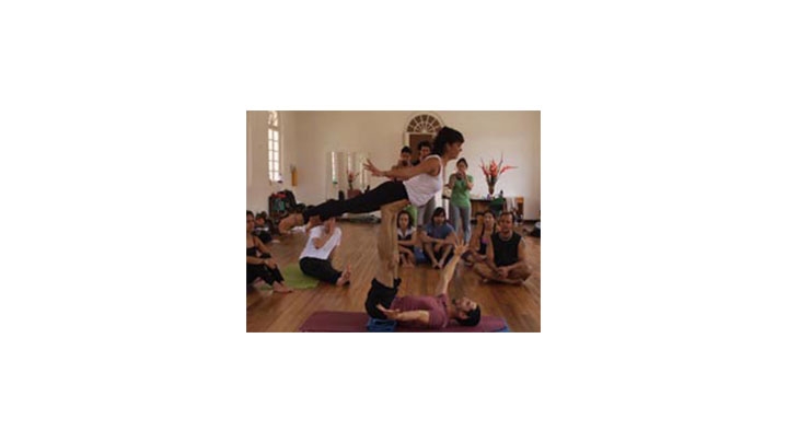El acroyoga es una t&eacute;cnica que naci&oacute; en Estados Unidos.