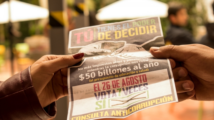 Consulta Anticorrupci&oacute;n. Cr&eacute;dito: Luis Carlos Mayorga A.