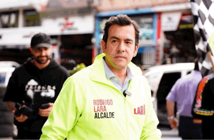 Rodrigo Lara en campa&ntilde;a