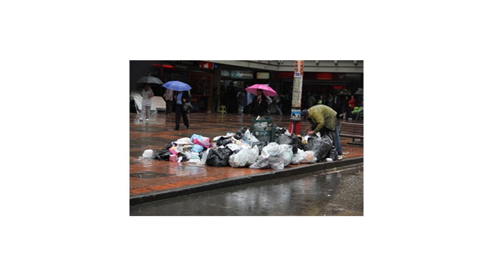 Basuras en la S&eacute;ptima