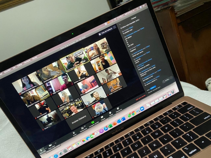 Sesi&oacute;n de entrenamiento del grupo Pirana.z.