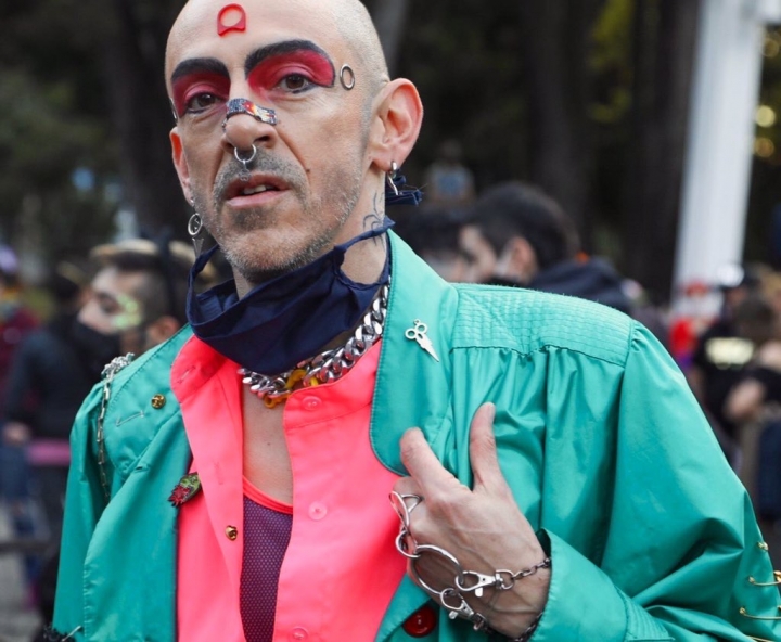 Retrato en #YoMarchoTrans (Bogot&aacute;, 2020)