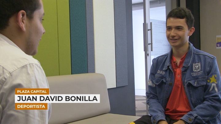 Juan David Bonilla, integrante de la Federaci&oacute;n Colombiana de Bolos.