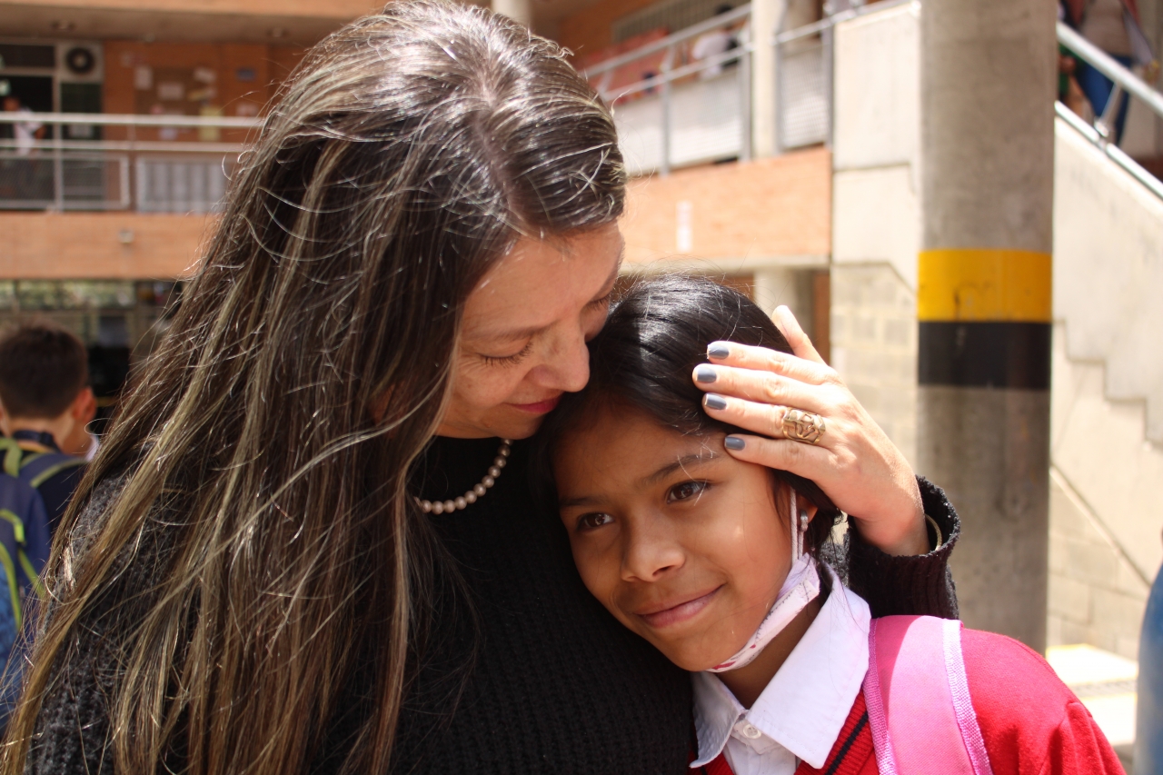 Diana Martínez docente orientadora del colegio distrital Friedrich Naumann en Bogotá|||