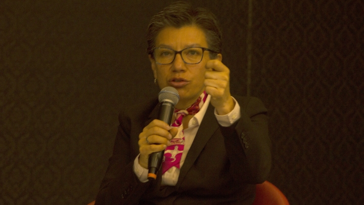 Claudia L&oacute;pez. Foto: Sof&iacute;a Hern&aacute;ndez Toro