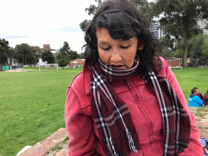 "No quiero volver a la calle jam&aacute;s"