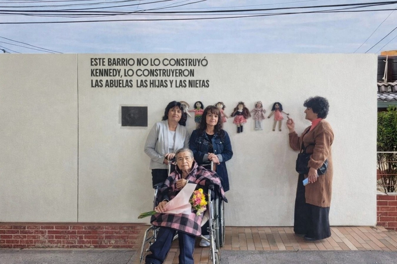 La abuela, mam&aacute; y t&iacute;as de Vanessa Pe&ntilde;uela.|||