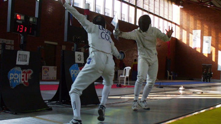 Primer escalaf&oacute;n juvenil y pre juvenil de esgrima realizado en Bogot&aacute;