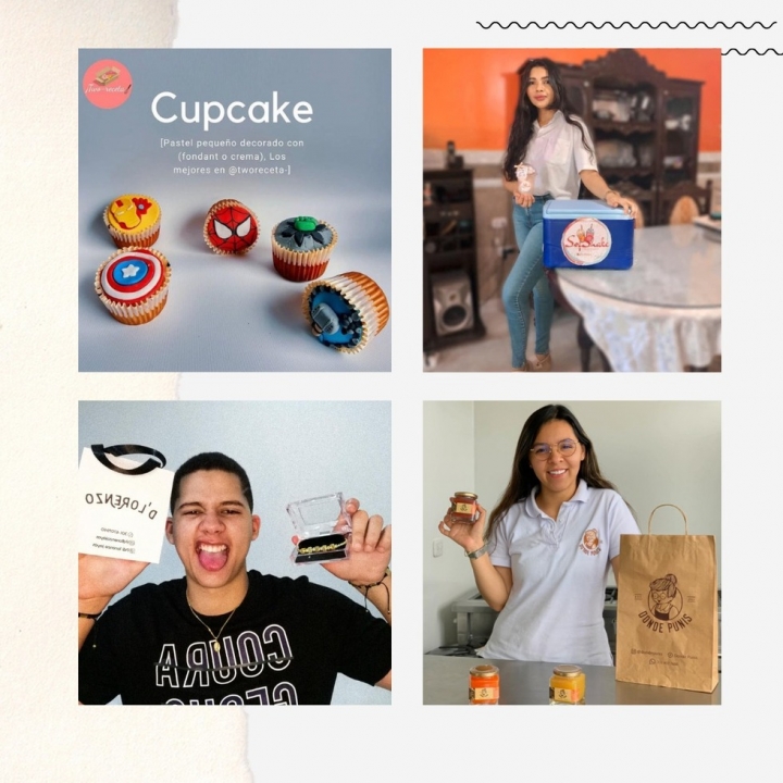 J&oacute;venes emprendedores