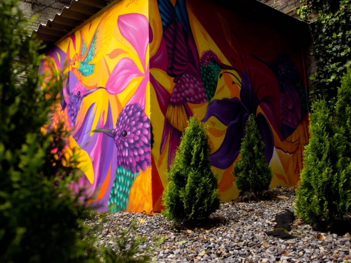 Obra sin t&iacute;tulo: Calle 85 con carrera 7