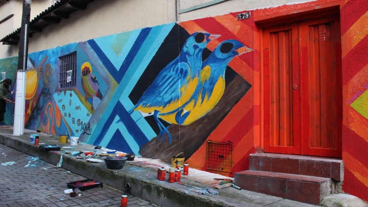 D&iacute;a 3 de jornada de muralismo