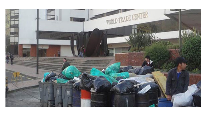 &iquest;Basurero en el World Trade Center?
