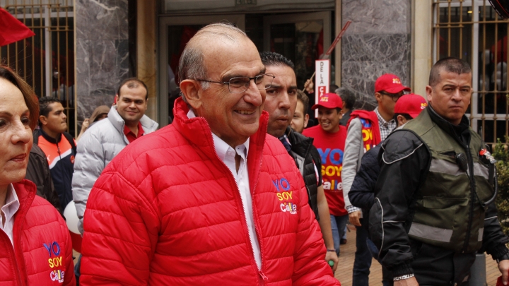 Cierre de campa&ntilde;a de Humberto De la Calle en el Parque de los Periodistas. Fotos de: Gustavo Arbel&aacute;ez, Kimberly Vega y Sof&iacute;a Hern&aacute;ndez Toro