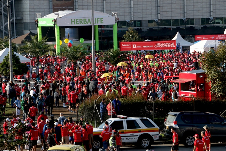 El punto de encuentro de la carrera fue la PLaza de Alfiles del Centro Comercial Gran Estaci&oacute;n.