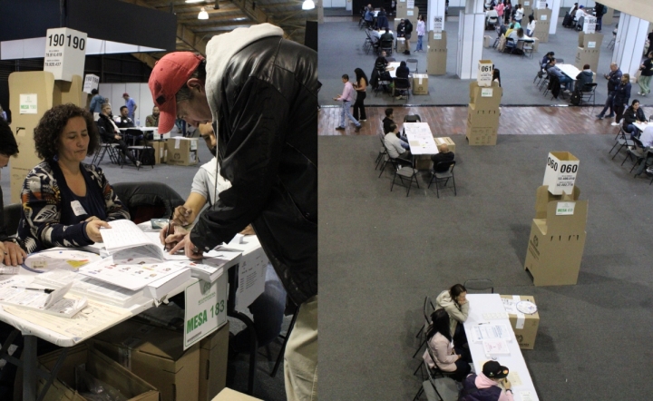 Corferias: as&iacute; se vivi&oacute; las elecciones en el puesto de votaci&oacute;n m&aacute;s grande del pa&iacute;s