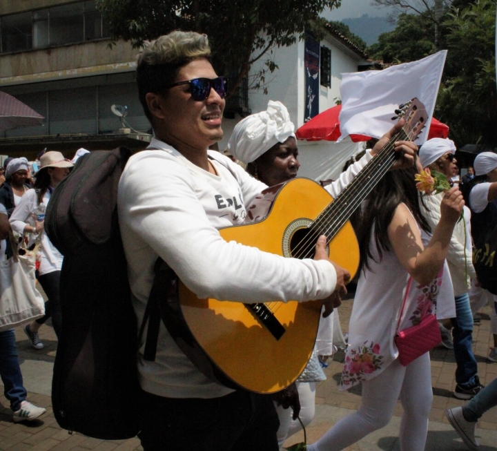 As&iacute; fue la jornada de manifestaciones del paro de Fecode en el centro de Bogot&aacute;