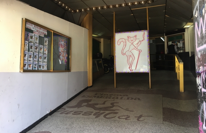 En un recoveco de la Carrera S&eacute;ptima, se encuentra un lugar solitario y antiguo, que es el &uacute;nico cine que proyecta pel&iacute;culas porno actualmente.