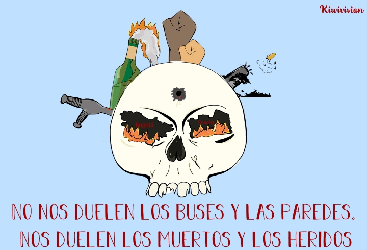 Al menos 10 muertos y m&aacute;s de 200 heridos en la noche de protestas del mi&eacute;rcoles en Bogot&aacute;