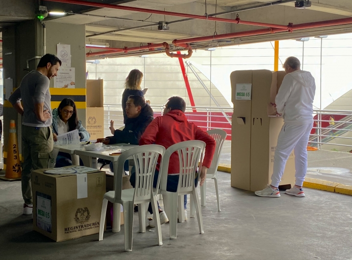As&iacute; fue la jornada electoral desde el Centro Comercial Unicentro