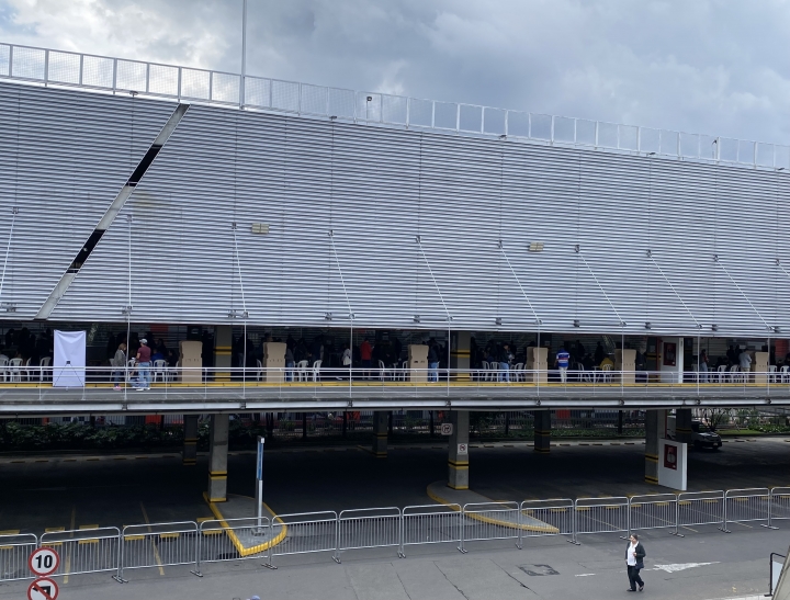 As&iacute; fue la jornada electoral desde el Centro Comercial Unicentro