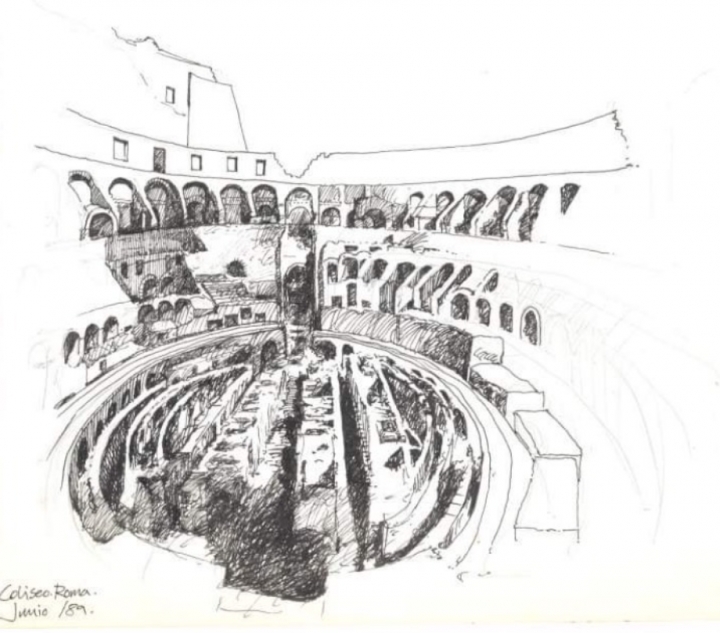 Coliseo de Roma, Italia