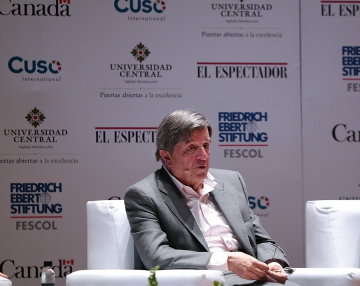 Jorge Leyva Dur&aacute;n, f&oacute;rmula vicepresidencial de Viviane Morales. Cr&eacute;dito fotos: Camila Rodr&iacute;guez y Camila Carrillo