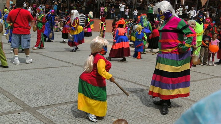 Diablada en Arbel&aacute;ez, Cundinamacra