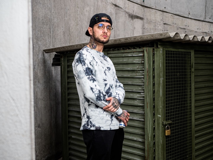 Bassil Castellanos, m&aacute;s conocido como Elevn.