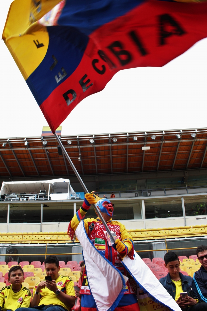 La Copa del Mundo de visita en Bogot&aacute;