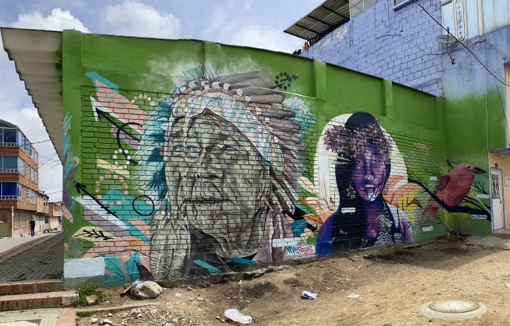 &lsquo;Mural de las mujeres representativas de la