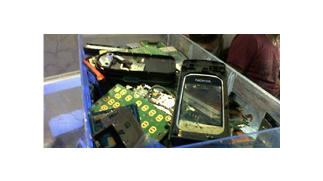Celulares desechados|||