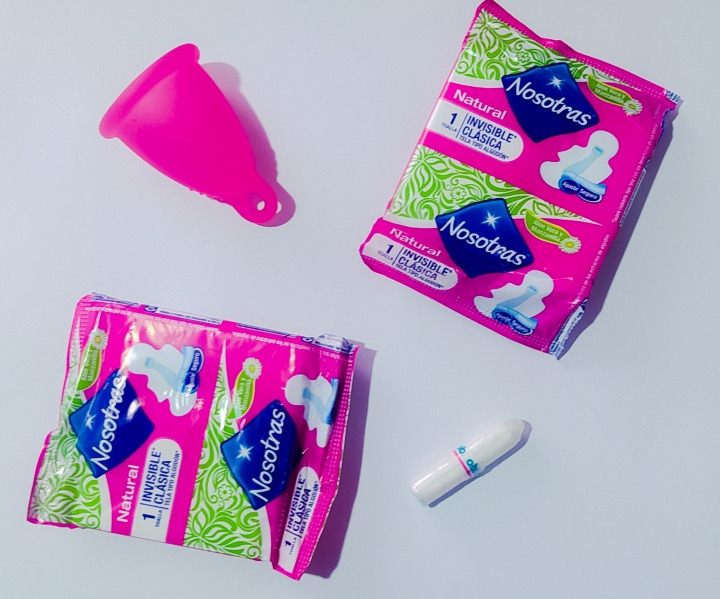 Productos de gesti&oacute;n menstrual.