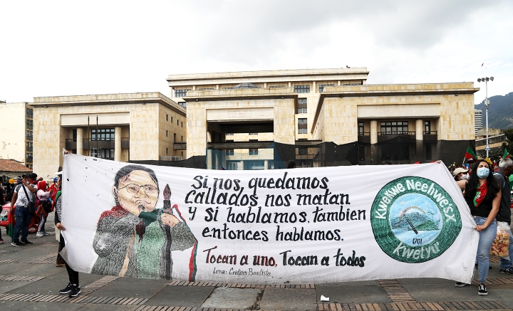 La Minga ind&iacute;gena busca el di&aacute;logo con el Gobierno Nacional