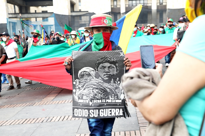 La Minga ind&iacute;gena busca el di&aacute;logo con el Gobierno Nacional