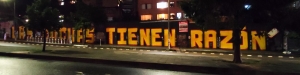 Mural &quot;Las Cuchas tienen razón&quot; - Calle 45 de Bogotá|||