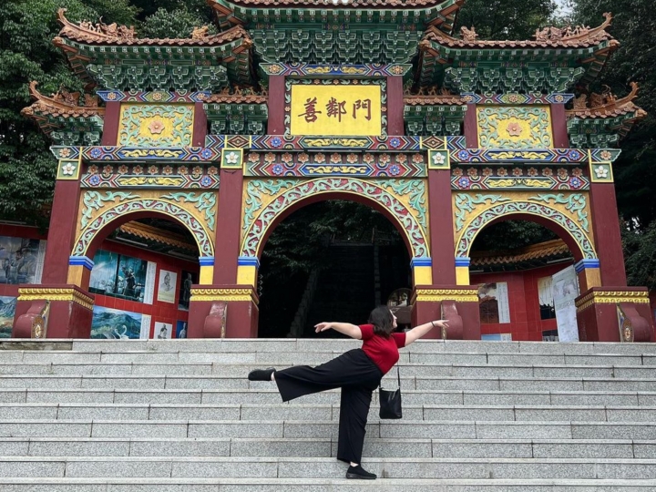 Laura fuentes en su primer a&ntilde;o de maestr&iacute;a