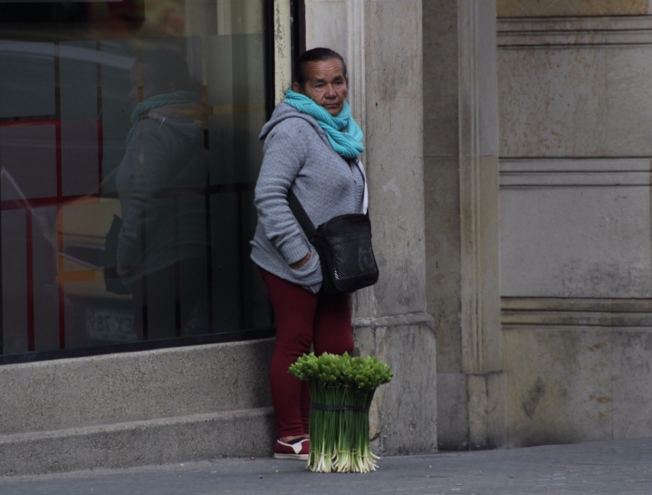 En fotos: el D&iacute;a de la Mujer en el Centro de Bogot&aacute;