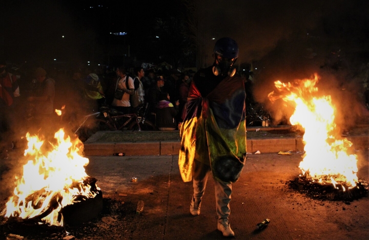 Im&aacute;genes del Paro Nacional en Colombia