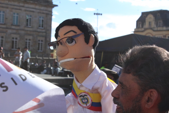 El cierre de campa&ntilde;a de Gustavo Petro en la Plaza de Bol&iacute;var