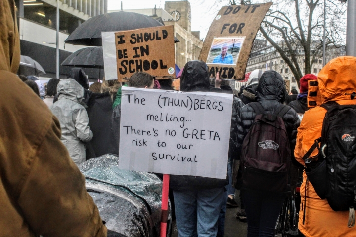 "No me quedar&eacute; callada mientras el mundo arde": Greta Thunberg