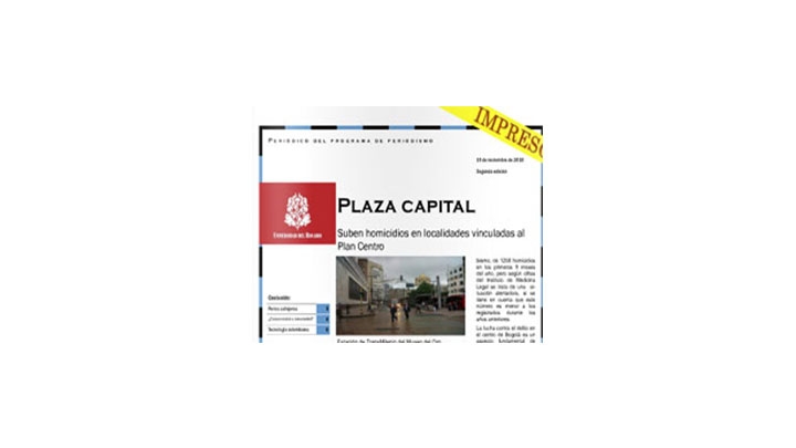 Plaza Capital impreso, segunda edici&oacute;n