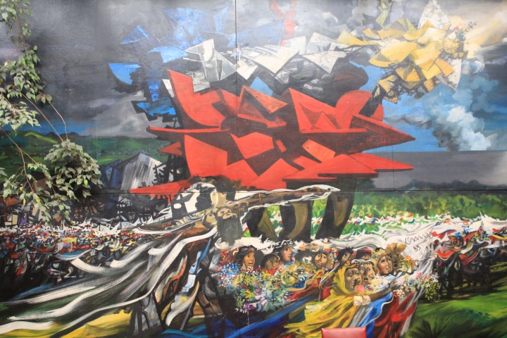 Mural Le&oacute;n Tolstoi